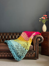 Chase the Rainbow Merino Blanket