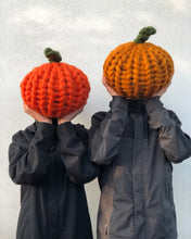 Handcrafted Giant Knitted Woolly Pumpkin