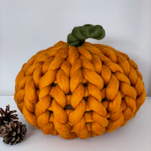 Handcrafted Giant Knitted Woolly Pumpkin