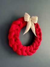 Wonderfully Woolly Christmas Wreath