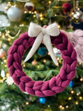 Wonderfully Woolly Christmas Wreath