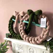 Wonderfully Woolly Christmas Wreath