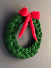 Wonderfully Woolly Christmas Wreath