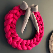 Wonderfully Woolly Christmas Wreath